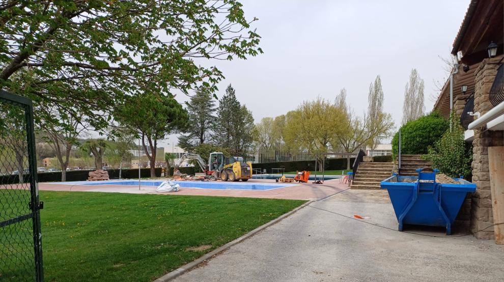 Comencen les obres de millora de les piscines d’Olost